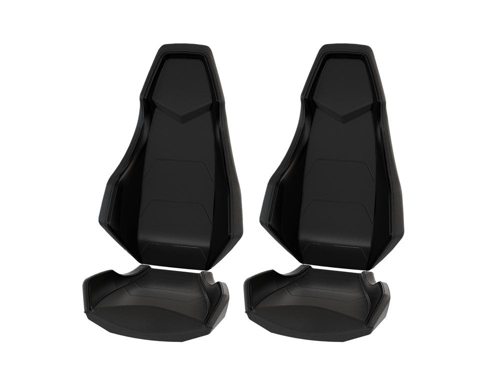 Velocity Street Sport Seats - Gloss Black - Pair by Slingshot